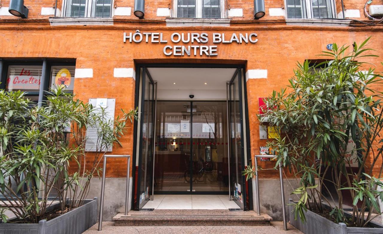 Hotel Ours Blanc - Centre Toulouse Bagian luar foto